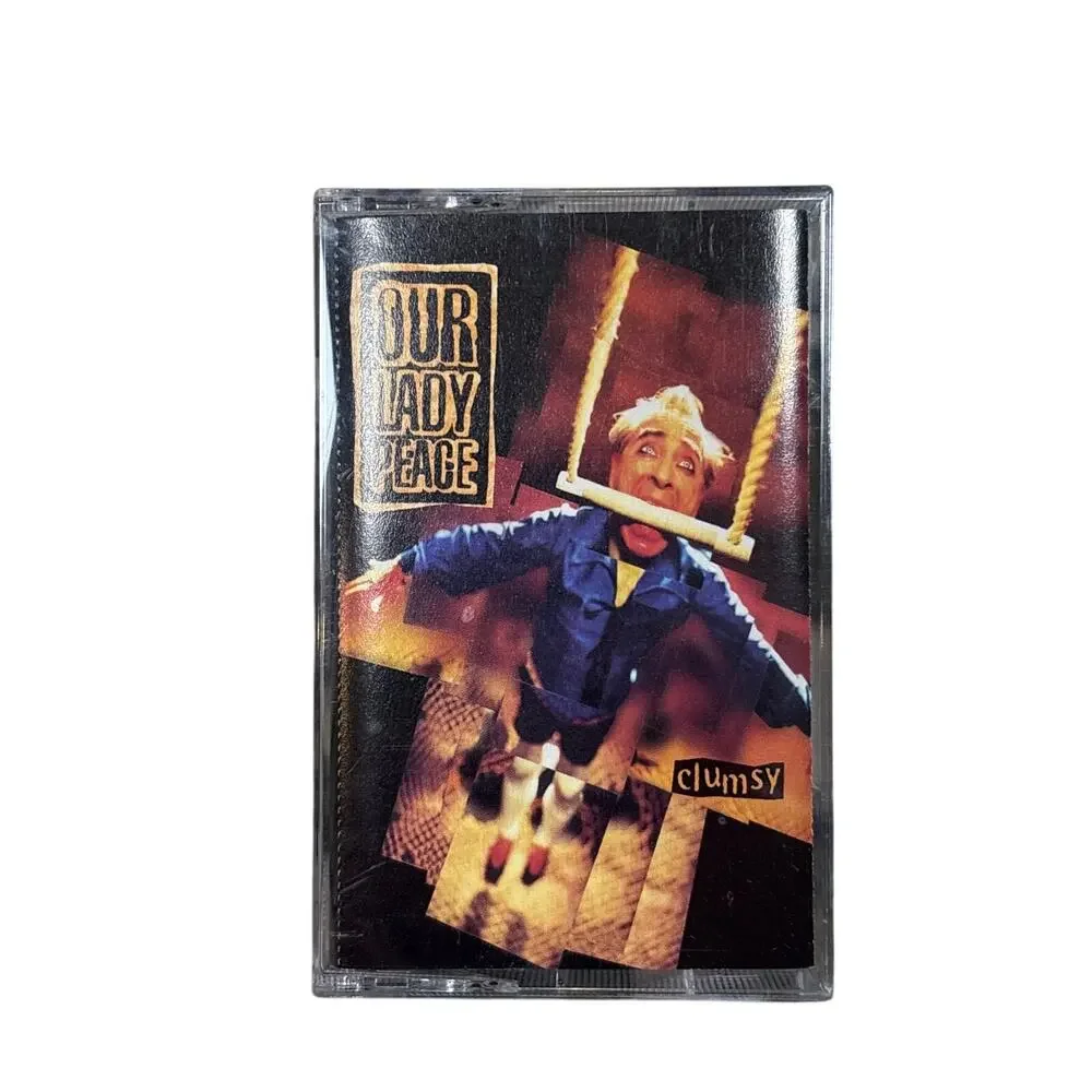 Our Lady Peace Clumsy album vintage 90's cassette tape OOP Supermans Dead 4am